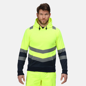 Unisex Hi-Vis Pro Two Tone Overhead Hoodie