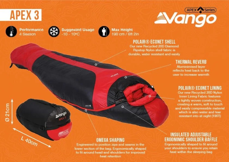 Apex 3 Sleeping Bag