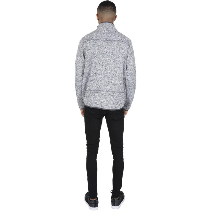 Men's Cossal Fleece Jacket - Grey Marl