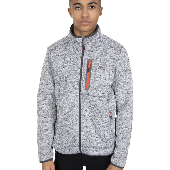 Men's Cossal Fleece Jacket - Grey Marl