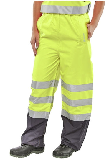 Unisex Belfry Two-Tone Hi-Vis Waterproof Trousers