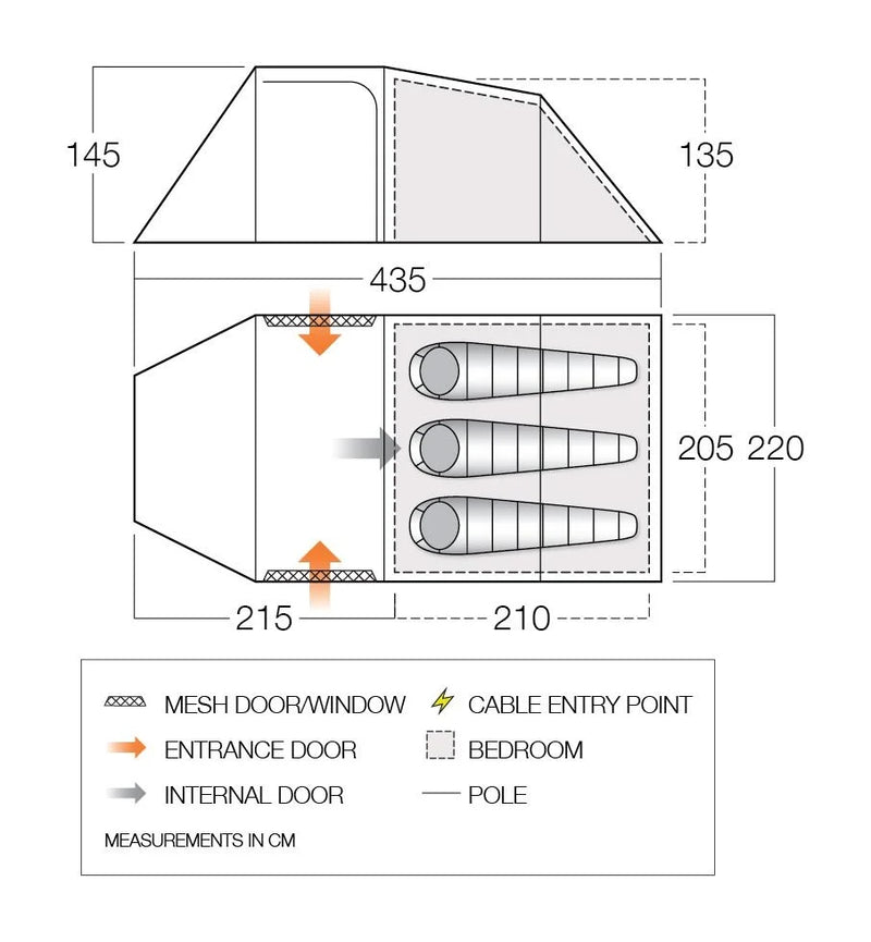 Beta 350 XL Tent