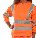 Unisex Sweatshirt Hi-Vis Jumper