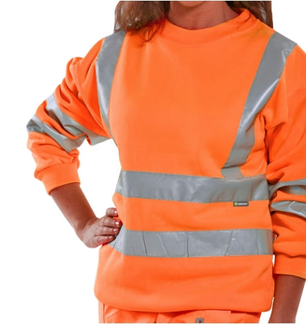 Unisex Sweatshirt Hi-Vis Jumper