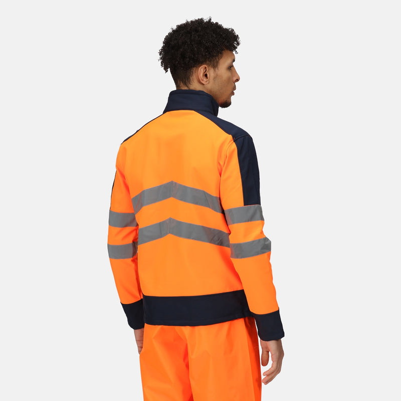 Unisex Hi-Vis Pro 3-Layer Softshell