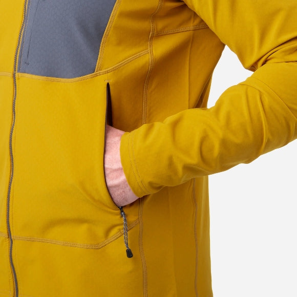 Veste softshell à fermeture éclair intégrale Arrow pour hommes