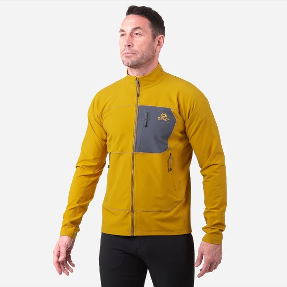 Herren Arrow Softshelljacke mit durchgehendem Reißverschluss