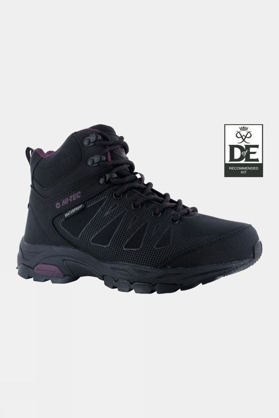 Women's Raven Mid Waterproof Hiking Boot - Black / Grape