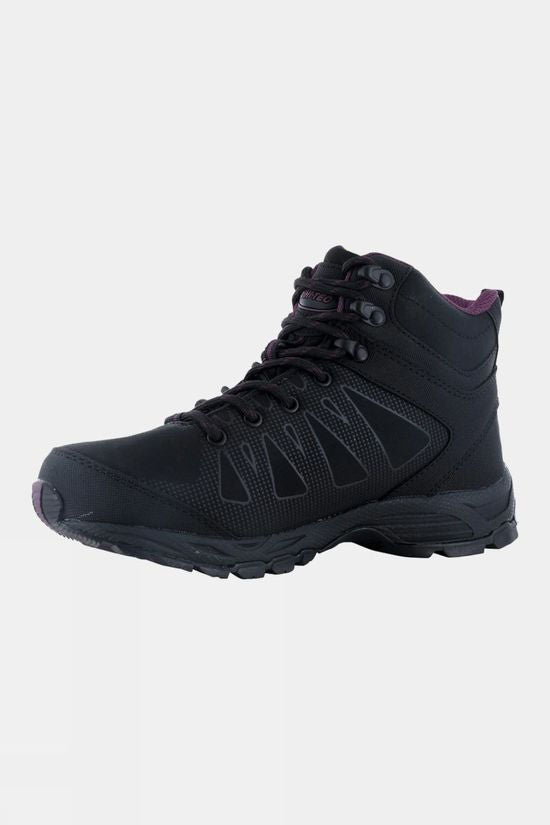 Women's Raven Mid Waterproof Hiking Boot - Black / Grape