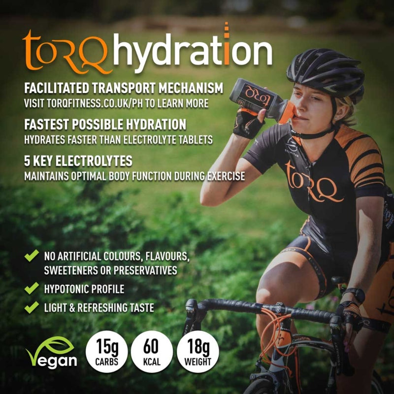 TORQ Hydration 500ml Bottle x 8 sachets