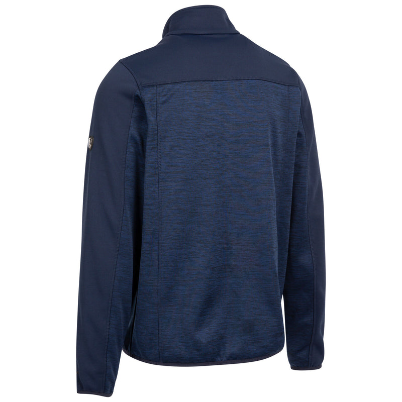 Trespass's Thornage FZ Fleece - Navy Marl