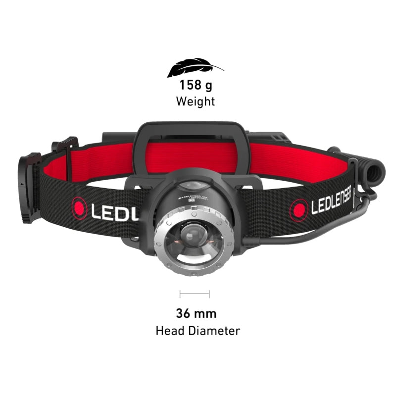 H8R Rechargeable Head Torch