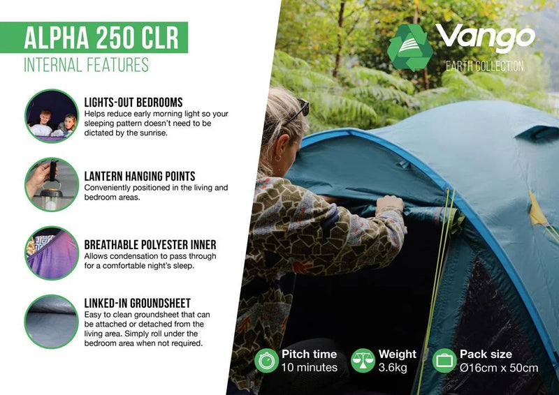 Alpha 250 CLR Tent