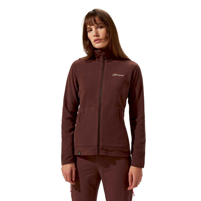 Women's Prism 2.0 Micro Full Zip Fleece - Cedar Brown