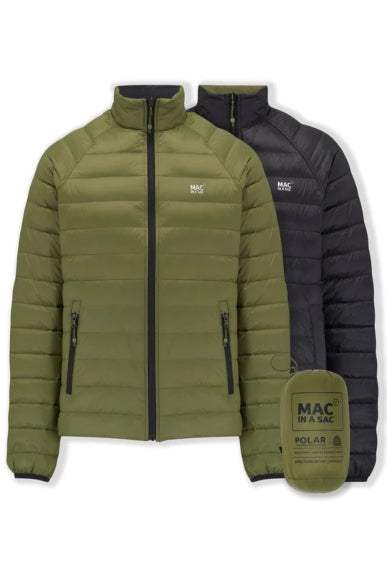 Herren-Mac in einer Sac Polar Reversible Daunenjacke