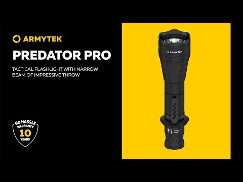 Predator Pro Magnet USB (Warm Light) Tactical Flashlight