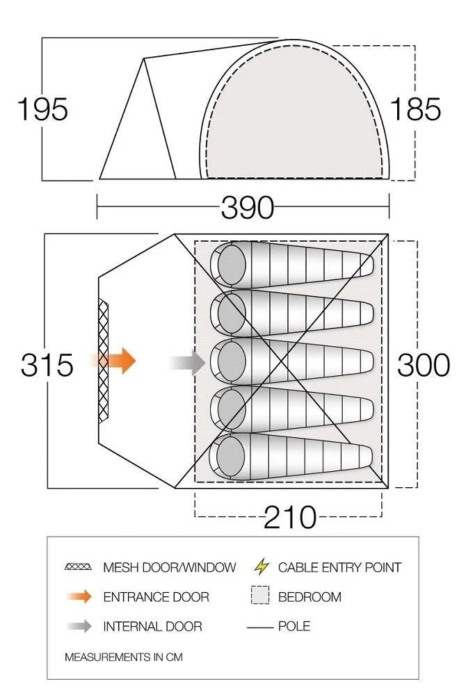 Cragmor 500 Tent