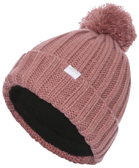 Bonnet à pompon tricoté Alisha pour femme