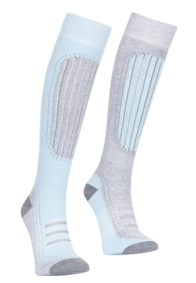 Lot de 2 paires de chaussettes de ski Janus pour femmes