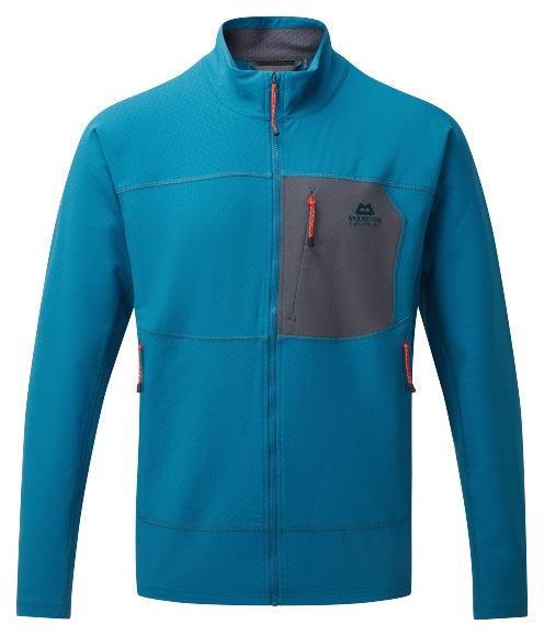 Herren Arrow Softshelljacke mit durchgehendem Reißverschluss