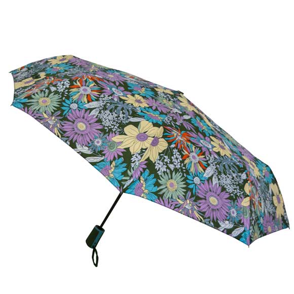 Parapluie de voyage compact - Ouverture/fermeture automatique