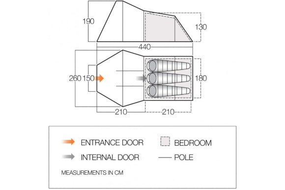 Galaxy 300 Zelt