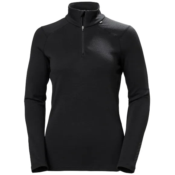 Couche de base demi-zippée d'épaisseur moyenne Lifa Merino pour femmes