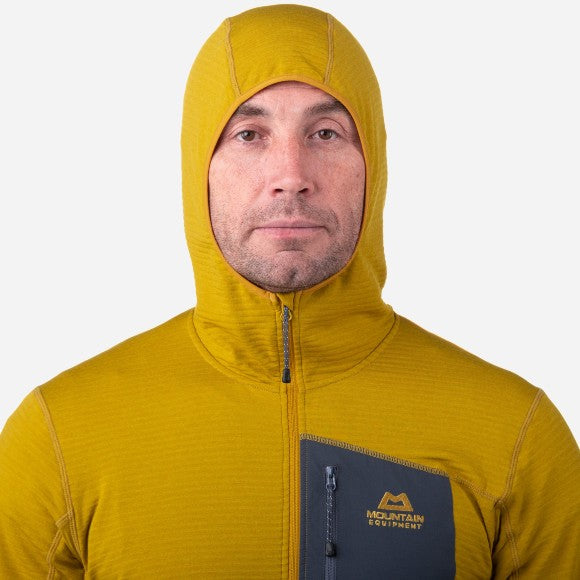 Veste polaire à capuche zippée Lumiko pour hommes