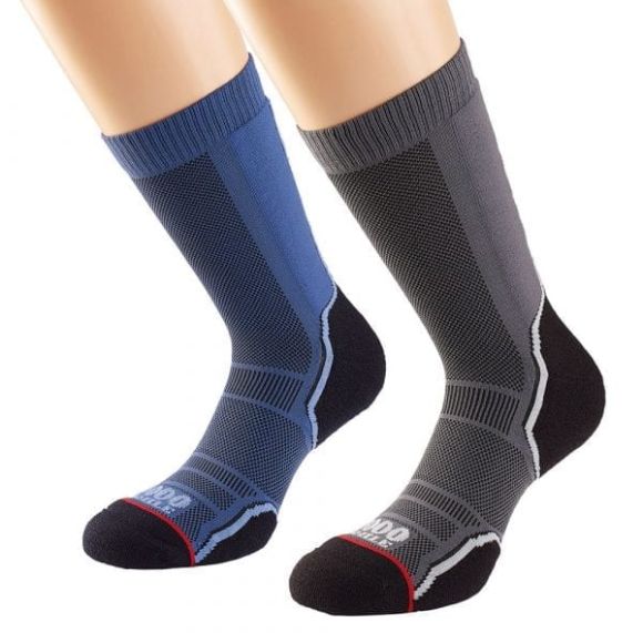 Lot de deux chaussettes Trek pour hommes