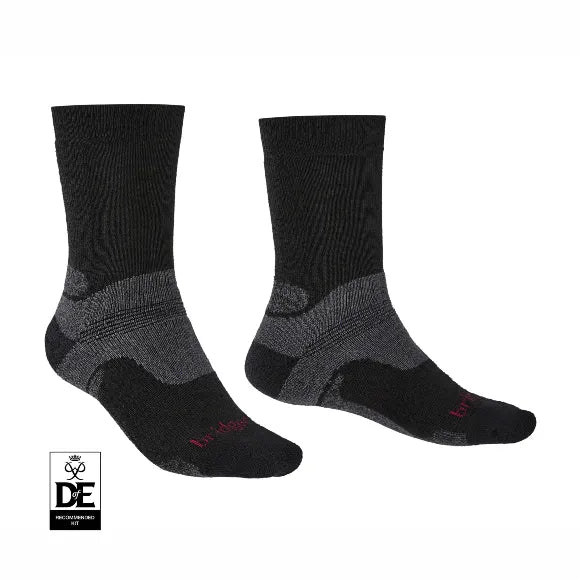 Chaussettes de performance en mérinos d'épaisseur moyenne Hike pour hommes