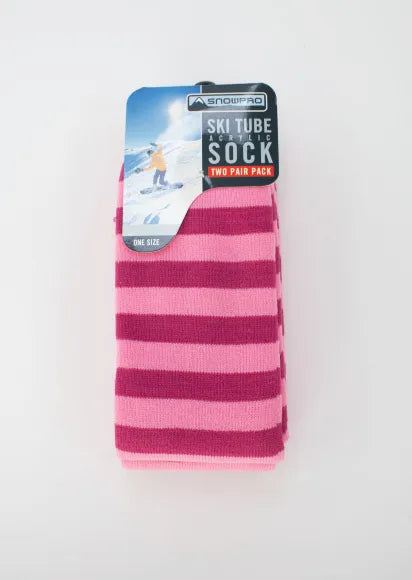 Ski-Tube-Socken aus Acryl, Einheitsgröße