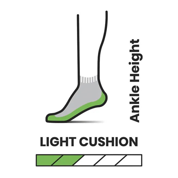 Hike Light Cushion Ankle Socks