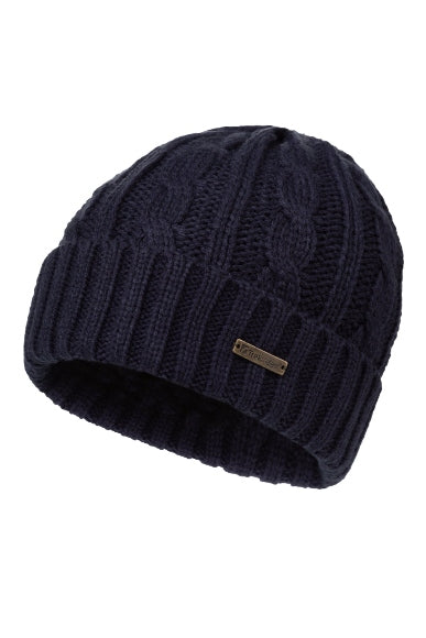 Bonnet unisexe Stormy Dry en tricot bleu marine