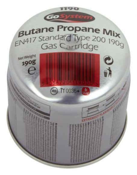 190G Butan/Propan durchstechbare Gaskartusche