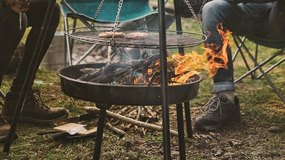 Trépied de feu de camp Deluxe