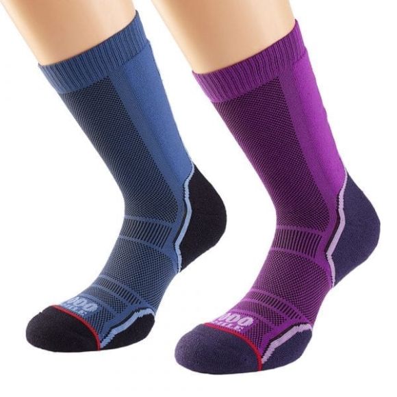 Lot de deux chaussettes Trek pour femmes