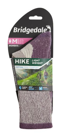 Leichte, kühle Komfort-Socke für Damen von Hike